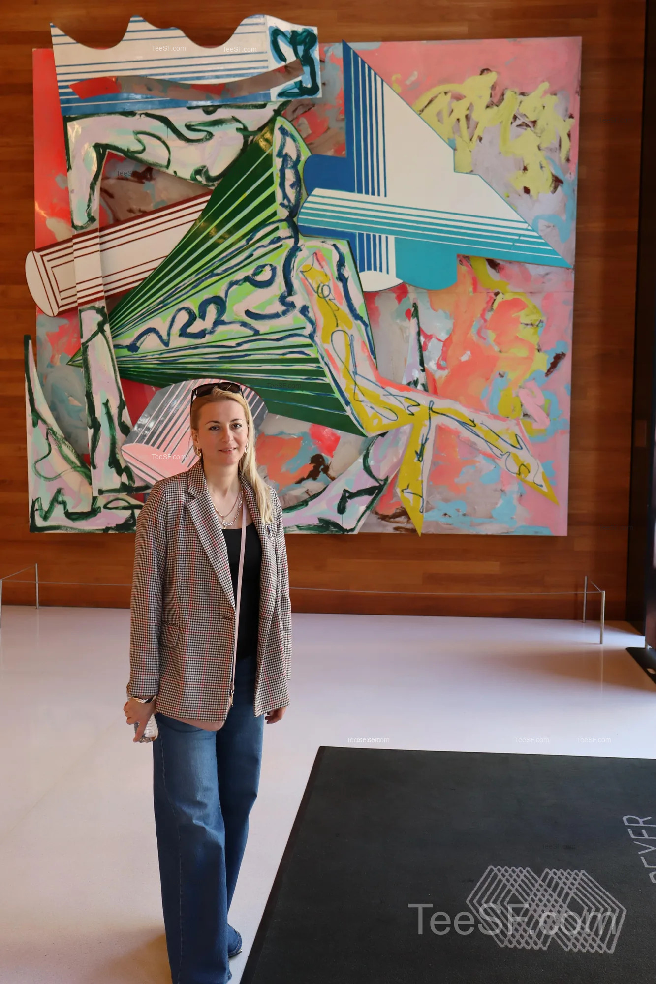 linkedin Office Colorful Art Portrait during a Stripe Sessions 2026 visit in San Francisco.
